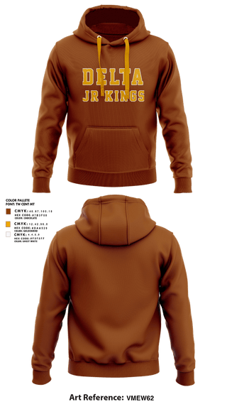 Hoodie, Delta jr kings youth football and cheer, , Teamtime, Team time, sublimation, custom sports apparel, team uniforms, spirit wear, spiritwear, sports uniforms, custom shirts, team store, custom team store, fundraiser sports, apparel fundraiser