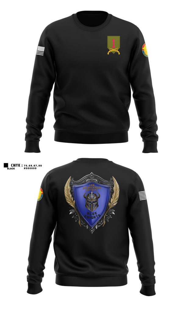 Crew Neck Sweatshirt, FRKS LEA, Army, Teamtime, Team time, sublimation, custom sports apparel, team uniforms, spirit wear, spiritwear, sports uniforms, custom shirts, team store, custom team store, fundraiser sports, apparel fundraiser
