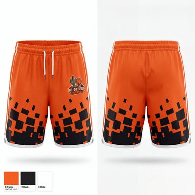 Hi-Desert Hoopers 34651065 Athletic Shorts With Pockets - 1