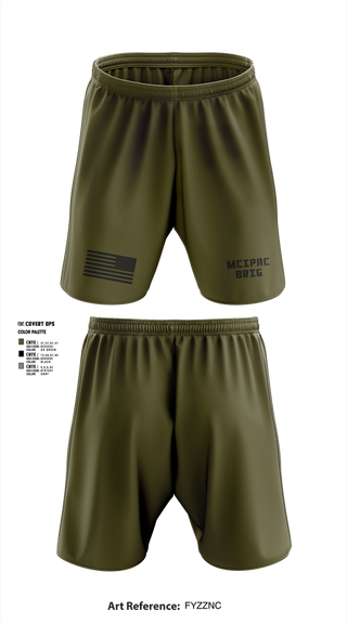 Athletic Shorts With Pockets, MCIPAC Brig, , Teamtime, Team time, sublimation, custom sports apparel, team uniforms, spirit wear, spiritwear, sports uniforms, custom shirts, team store, custom team store, fundraiser sports, apparel fundraiser