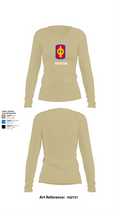 130th FAB 8447592 Women's Long Sleeve V-neck Shirt - 82