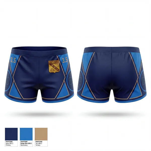 Ranger Panties, Rombout Fire Company, Fire Department, Teamtime, Team time, sublimation, custom sports apparel, team uniforms, spirit wear, spiritwear, sports uniforms, custom shirts, team store, custom team store, fundraiser sports, apparel fundraiser