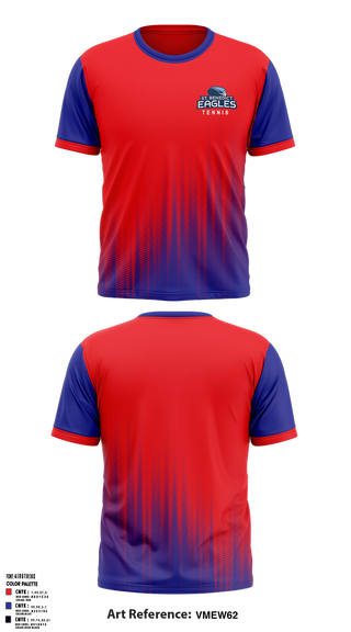 Short Sleeve Performance Shirt, SBA Eagles Tennis, Tennis, Teamtime, Team time, sublimation, custom sports apparel, team uniforms, spirit wear, spiritwear, sports uniforms, custom shirts, team store, custom team store, fundraiser sports, apparel fundraiser