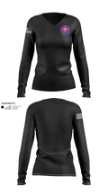 18 WG/CP Women's Long Sleeve V-neck Shirt - 21