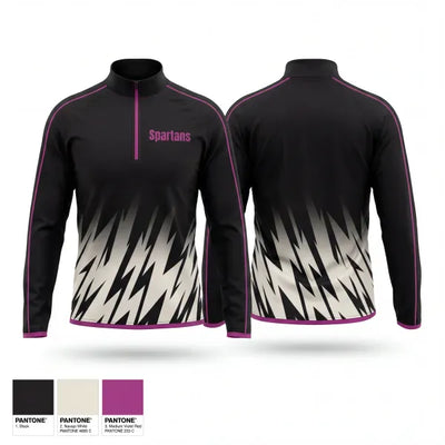 Spartans 77920006 Quarter Zip Jacket - 1