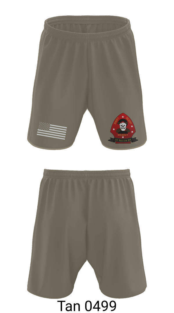 Athletic Shorts With Pockets, 2nd Recon Battalion, , Teamtime, Team time, sublimation, custom sports apparel, team uniforms, spirit wear, spiritwear, sports uniforms, custom shirts, team store, custom team store, fundraiser sports, apparel fundraiser