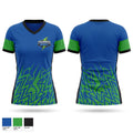Mt View Thunder Women's Short Sleeve V-neck Shirt - 1
