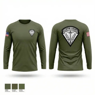 Long Sleeve Performance Shirt, Clinton County SWAT, Police, Teamtime, Team time, sublimation, custom sports apparel, team uniforms, spirit wear, spiritwear, sports uniforms, custom shirts, team store, custom team store, fundraiser sports, apparel fundraiser
