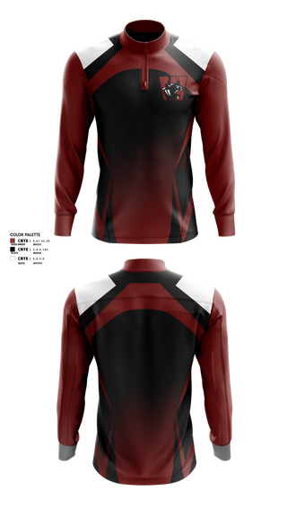 Quarter Zip Jacket, Watervliet High School Basketball, Men's Basketball, Teamtime, Team time, sublimation, custom sports apparel, team uniforms, spirit wear, spiritwear, sports uniforms, custom shirts, team store, custom team store, fundraiser sports, apparel fundraiser