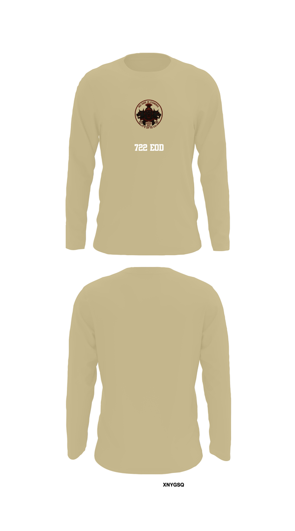 Long Sleeve Performance Shirt, 722 EOD, , Teamtime, Team time, sublimation, custom sports apparel, team uniforms, spirit wear, spiritwear, sports uniforms, custom shirts, team store, custom team store, fundraiser sports, apparel fundraiser