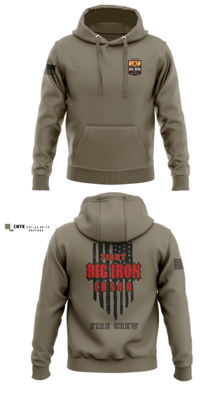 Hoodie, Big Iron, Fire Department, Teamtime, Team time, sublimation, custom sports apparel, team uniforms, spirit wear, spiritwear, sports uniforms, custom shirts, team store, custom team store, fundraiser sports, apparel fundraiser