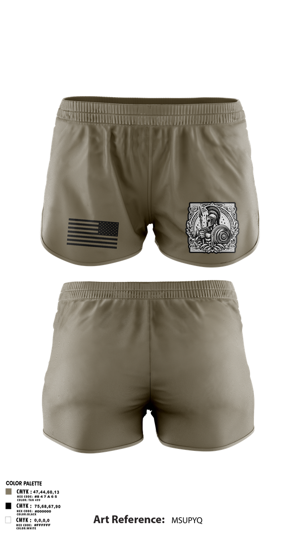 Ranger Panties, Detachment 9, Army, Teamtime, Team time, sublimation, custom sports apparel, team uniforms, spirit wear, spiritwear, sports uniforms, custom shirts, team store, custom team store, fundraiser sports, apparel fundraiser
