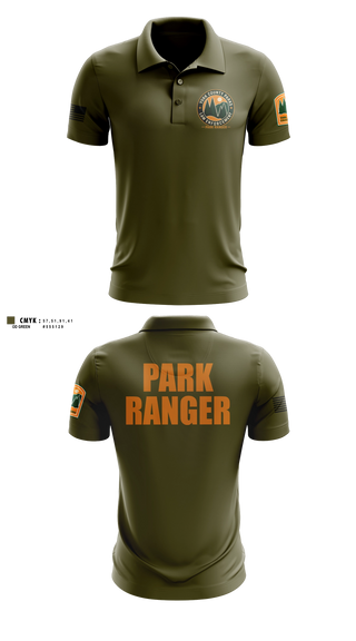Short Sleeve Performance Polo, York County Park Ranger Division, Police, Teamtime, Team time, sublimation, custom sports apparel, team uniforms, spirit wear, spiritwear, sports uniforms, custom shirts, team store, custom team store, fundraiser sports, apparel fundraiser