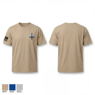 Old School Cotton Feel Shirt, E Co. 113th, National Guard, Teamtime, Team time, sublimation, custom sports apparel, team uniforms, spirit wear, spiritwear, sports uniforms, custom shirts, team store, custom team store, fundraiser sports, apparel fundraiser