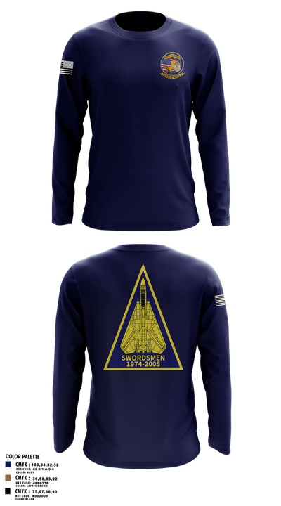 Gypsy roll 75597903 Long Sleeve Performance Shirt 1