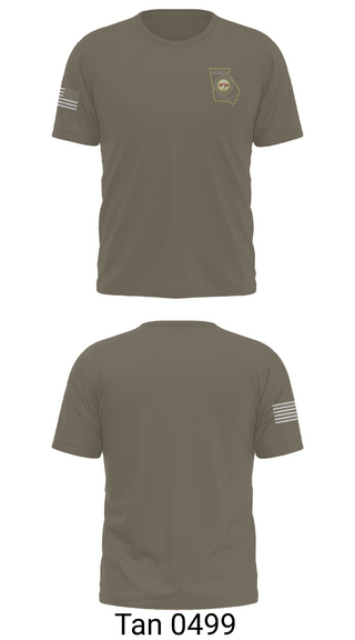 Old School Cotton Feel Shirt, Georgia Department of Public Safety, Police, Teamtime, Team time, sublimation, custom sports apparel, team uniforms, spirit wear, spiritwear, sports uniforms, custom shirts, team store, custom team store, fundraiser sports, apparel fundraiser