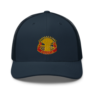 5-4 ADA A BTRY 3rd PLT 45345597 Retro Trucker Hat | Yupoong 6606