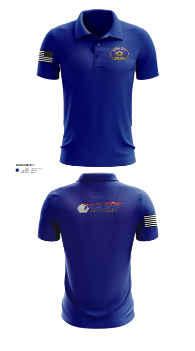 Webb City Police Department 58587049 Short Sleeve Performance Polo - 21