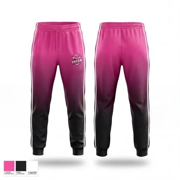 Sweatpants, Illinois Dream, Women's Basketball, Teamtime, Team time, sublimation, custom sports apparel, team uniforms, spirit wear, spiritwear, sports uniforms, custom shirts, team store, custom team store, fundraiser sports, apparel fundraiser