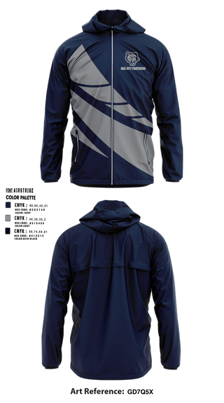 Windbreaker, Mel Ott Panthers, Baseball, Teamtime, Team time, sublimation, custom sports apparel, team uniforms, spirit wear, spiritwear, sports uniforms, custom shirts, team store, custom team store, fundraiser sports, apparel fundraiser