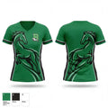 Banning High School Softball 11198290 Women's Short Sleeve V-neck Shirt - 1