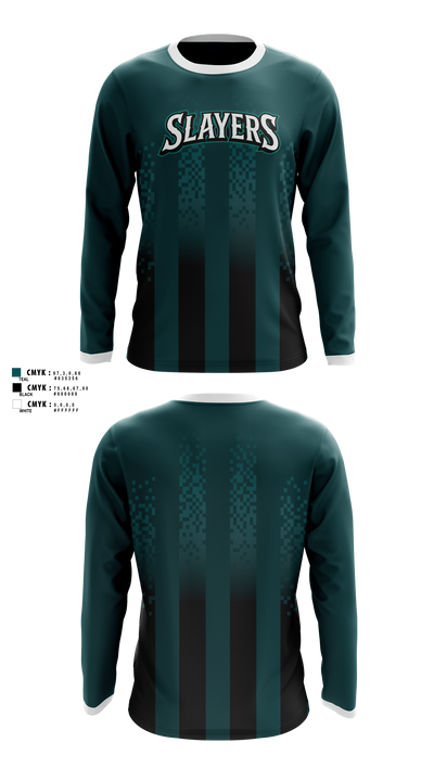 Slayers Long Sleeve Performance Shirt 1