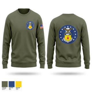 Crew Neck Sweatshirt, Det 1 36 TFW, Air Force, Teamtime, Team time, sublimation, custom sports apparel, team uniforms, spirit wear, spiritwear, sports uniforms, custom shirts, team store, custom team store, fundraiser sports, apparel fundraiser