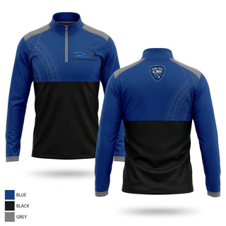 Quarter Zip Jacket, Rush, Men's Soccer, Teamtime, Team time, sublimation, custom sports apparel, team uniforms, spirit wear, spiritwear, sports uniforms, custom shirts, team store, custom team store, fundraiser sports, apparel fundraiser