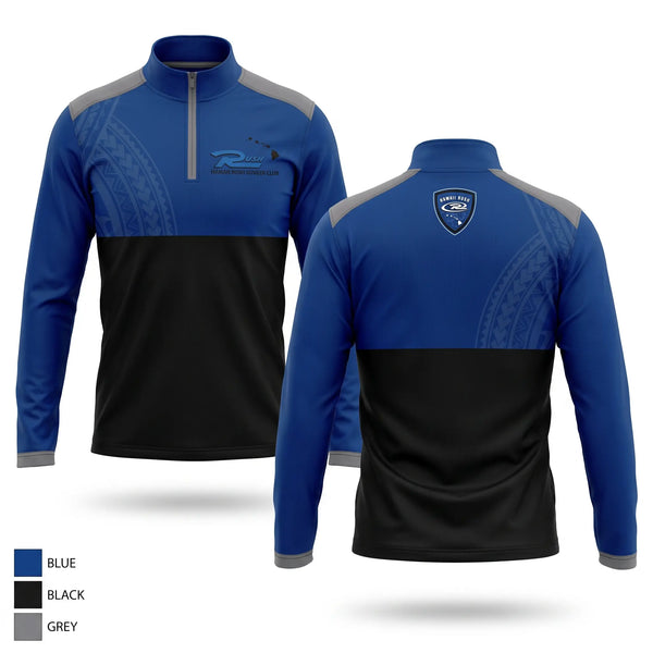 Quarter Zip Jacket, Rush, Men's Soccer, Teamtime, Team time, sublimation, custom sports apparel, team uniforms, spirit wear, spiritwear, sports uniforms, custom shirts, team store, custom team store, fundraiser sports, apparel fundraiser