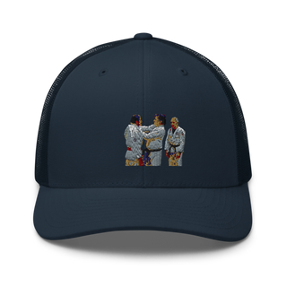 Gracie JiuJitsu Athens 70978792 Retro Trucker Hat | Yupoong 6606