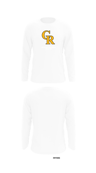 Crestview High School Wrestling 43313736 Long Sleeve Performance Shirt 8