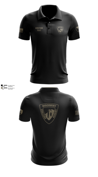 Short Sleeve Performance Polo, Discovery ChalleNGe Academy, , Teamtime, Team time, sublimation, custom sports apparel, team uniforms, spirit wear, spiritwear, sports uniforms, custom shirts, team store, custom team store, fundraiser sports, apparel fundraiser