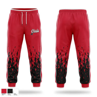 Sweatpants, Chiefs, Baseball, Teamtime, Team time, sublimation, custom sports apparel, team uniforms, spirit wear, spiritwear, sports uniforms, custom shirts, team store, custom team store, fundraiser sports, apparel fundraiser