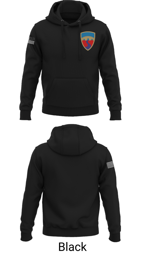 Hoodie, HHC, 155th CSSB, Army, Teamtime, Team time, sublimation, custom sports apparel, team uniforms, spirit wear, spiritwear, sports uniforms, custom shirts, team store, custom team store, fundraiser sports, apparel fundraiser