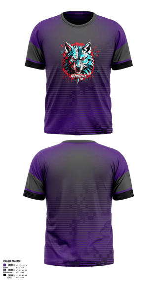 Short Sleeve Performance Shirt, GamerPack, E-Sports, Teamtime, Team time, sublimation, custom sports apparel, team uniforms, spirit wear, spiritwear, sports uniforms, custom shirts, team store, custom team store, fundraiser sports, apparel fundraiser