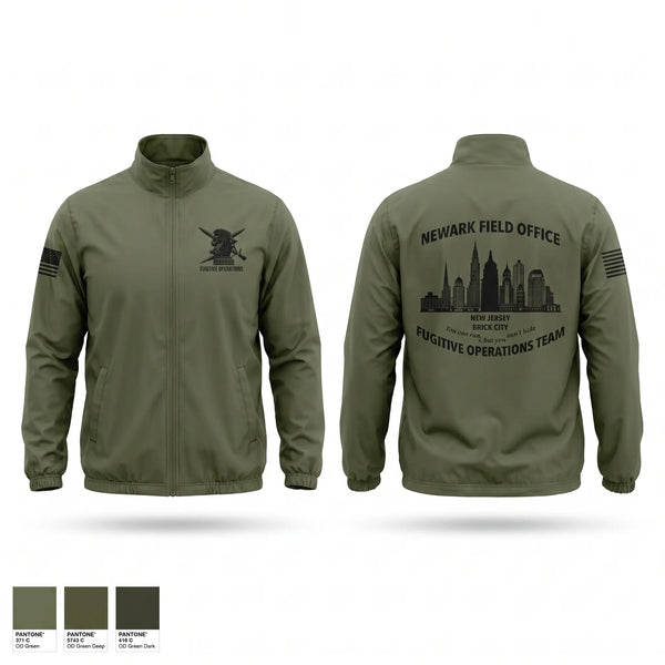 Windbreaker, FUGITIVE OPERATIONS TEAM, Police, Teamtime, Team time, sublimation, custom sports apparel, team uniforms, spirit wear, spiritwear, sports uniforms, custom shirts, team store, custom team store, fundraiser sports, apparel fundraiser