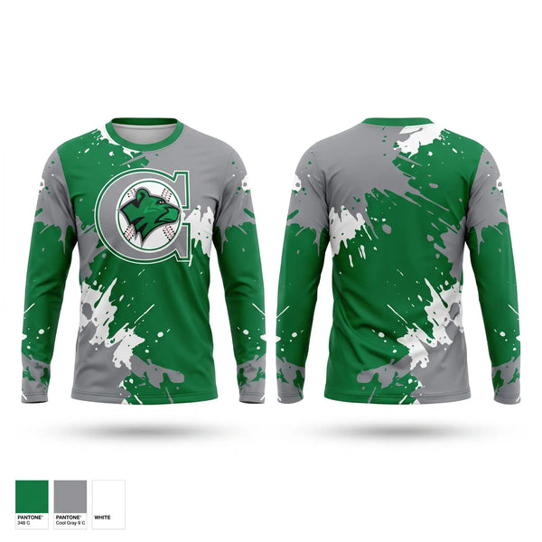 Long Sleeve Performance Shirt, East Brunswick Cubs, Baseball, Teamtime, Team time, sublimation, custom sports apparel, team uniforms, spirit wear, spiritwear, sports uniforms, custom shirts, team store, custom team store, fundraiser sports, apparel fundraiser