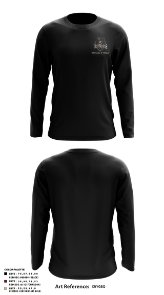 Long Sleeve Performance Shirt, Bellflower high school Track & Field, Track & Field, Teamtime, Team time, sublimation, custom sports apparel, team uniforms, spirit wear, spiritwear, sports uniforms, custom shirts, team store, custom team store, fundraiser sports, apparel fundraiser