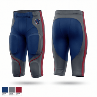 Football Pants, The Motor City Patriots, , Teamtime, Team time, sublimation, custom sports apparel, team uniforms, spirit wear, spiritwear, sports uniforms, custom shirts, team store, custom team store, fundraiser sports, apparel fundraiser