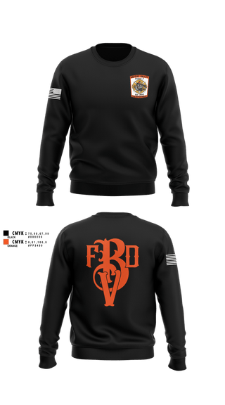 Crew Neck Sweatshirt, Baptist Valley Volunteer Fire Department, Fire Department, Teamtime, Team time, sublimation, custom sports apparel, team uniforms, spirit wear, spiritwear, sports uniforms, custom shirts, team store, custom team store, fundraiser sports, apparel fundraiser
