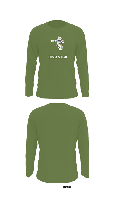 Bussy Squad 89240186 Long Sleeve Performance Shirt 52