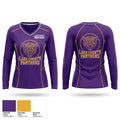 Lake County Panthers Women's Long Sleeve V-neck Shirt - 1
