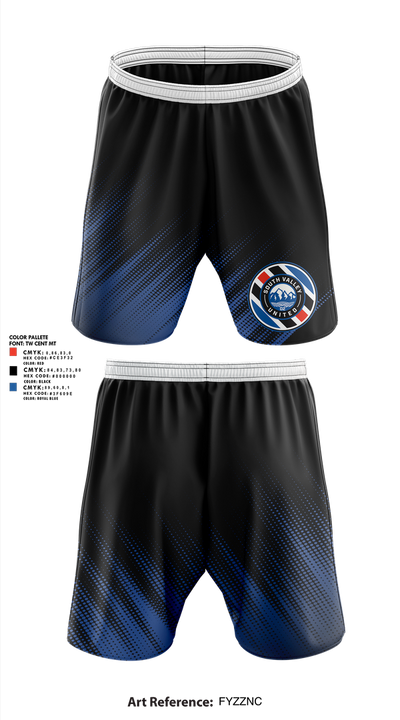 South Valley United 668271 Athletic Shorts With Pockets - 3