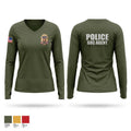 GDC K-9 Women's Long Sleeve V-neck Shirt - 1