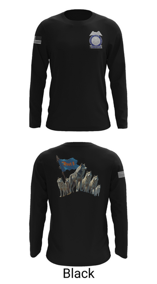 Long Sleeve Performance Shirt, GSP POST 5 DALTON, Police, Teamtime, Team time, sublimation, custom sports apparel, team uniforms, spirit wear, spiritwear, sports uniforms, custom shirts, team store, custom team store, fundraiser sports, apparel fundraiser