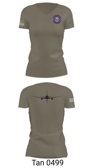 Womens Short Sleeve Vneck Shirt, 660 AMXS, Air Force, Teamtime, Team time, sublimation, custom sports apparel, team uniforms, spirit wear, spiritwear, sports uniforms, custom shirts, team store, custom team store, fundraiser sports, apparel fundraiser