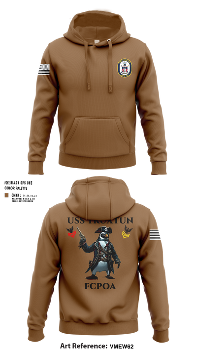 USS TRUXTUN DDG 103 86868328 Hoodie - 122