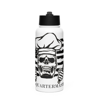 900 TEAM 2 3732293 Stainless Steel Water Bottle with a Straw Lid
