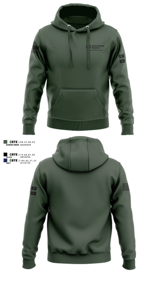 Hoodie, GMR Georgia Honor Guard, EMS/EMT, Teamtime, Team time, sublimation, custom sports apparel, team uniforms, spirit wear, spiritwear, sports uniforms, custom shirts, team store, custom team store, fundraiser sports, apparel fundraiser
