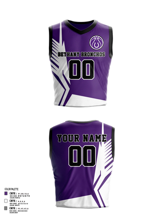 Mens Basketball Jersey, Bethany Bronchos, Men's Basketball, Teamtime, Team time, sublimation, custom sports apparel, team uniforms, spirit wear, spiritwear, sports uniforms, custom shirts, team store, custom team store, fundraiser sports, apparel fundraiser